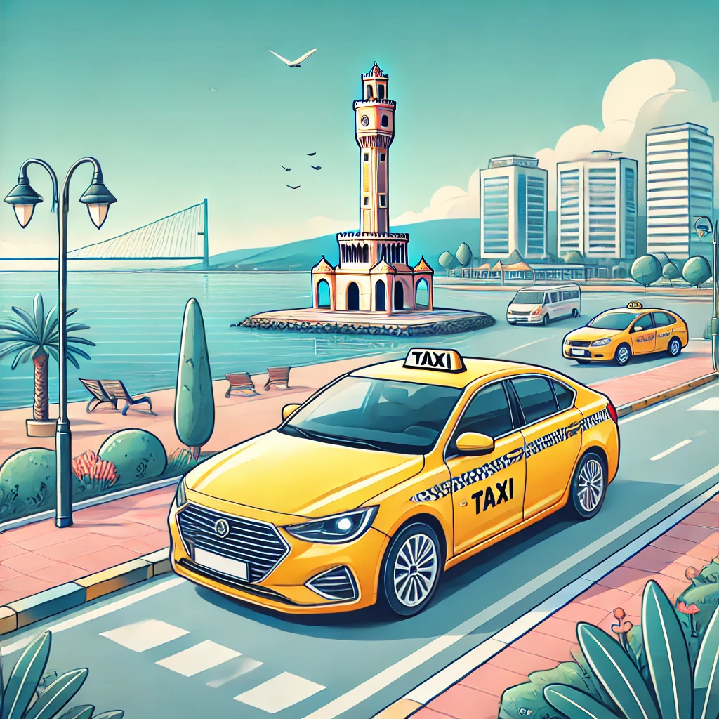 bayraklı korsan taksi